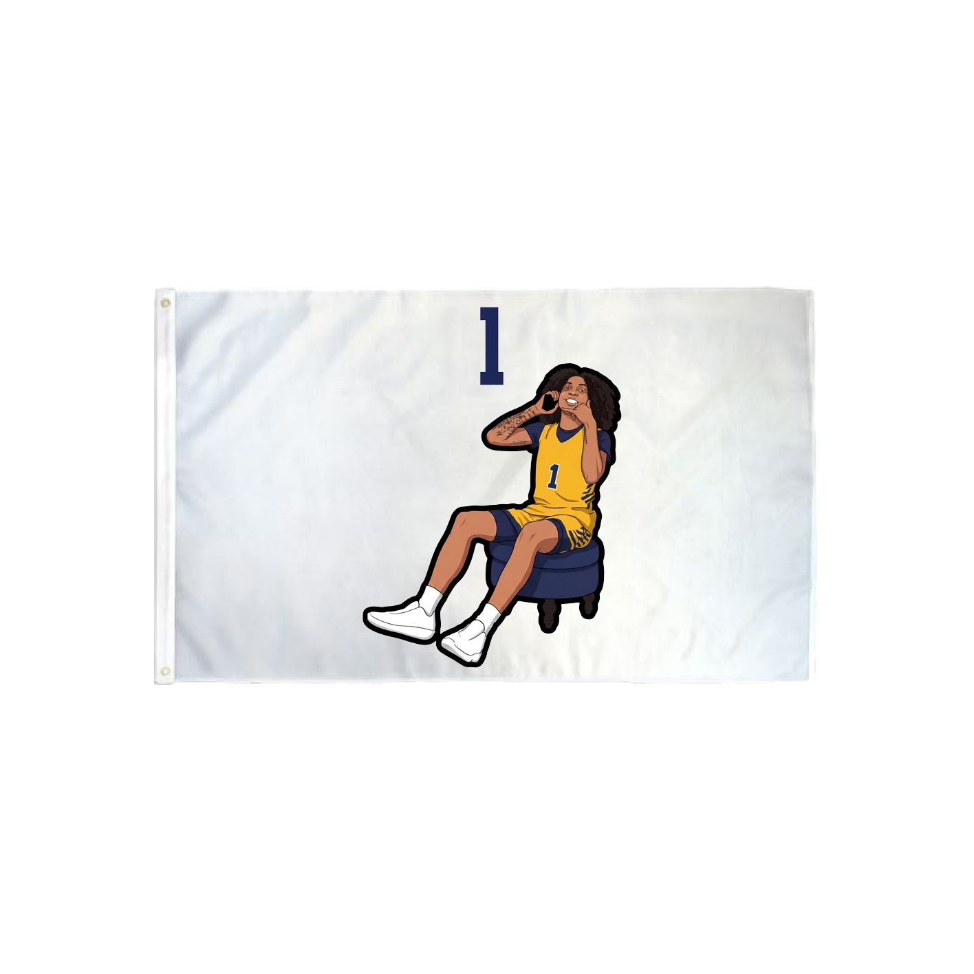 3x5 Flag — Number Top in Classic