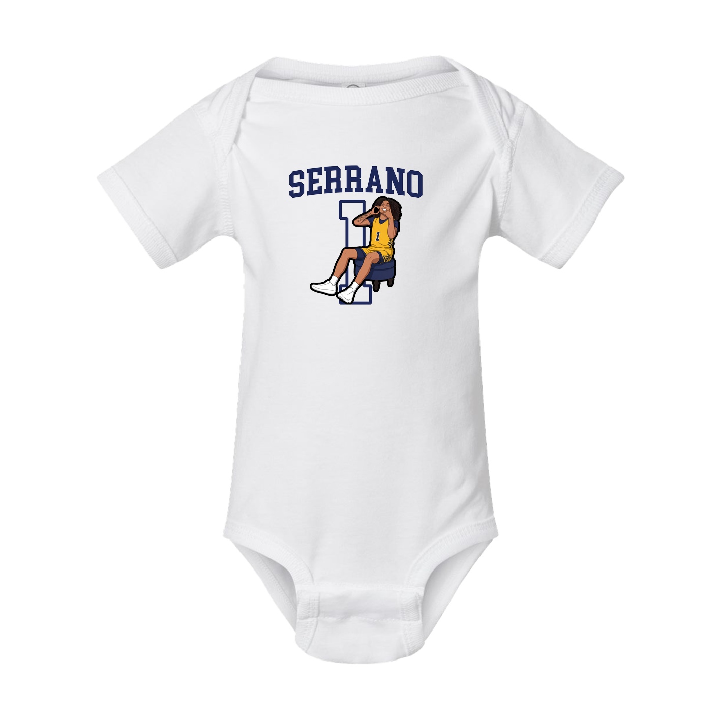 Baby Onesie — Shirsey in White