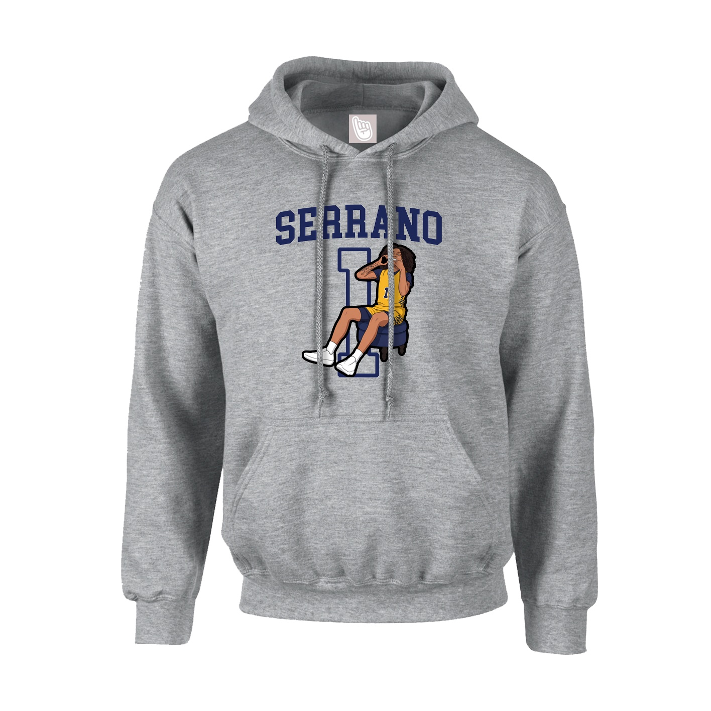Hoodie — Shirsey in Grey