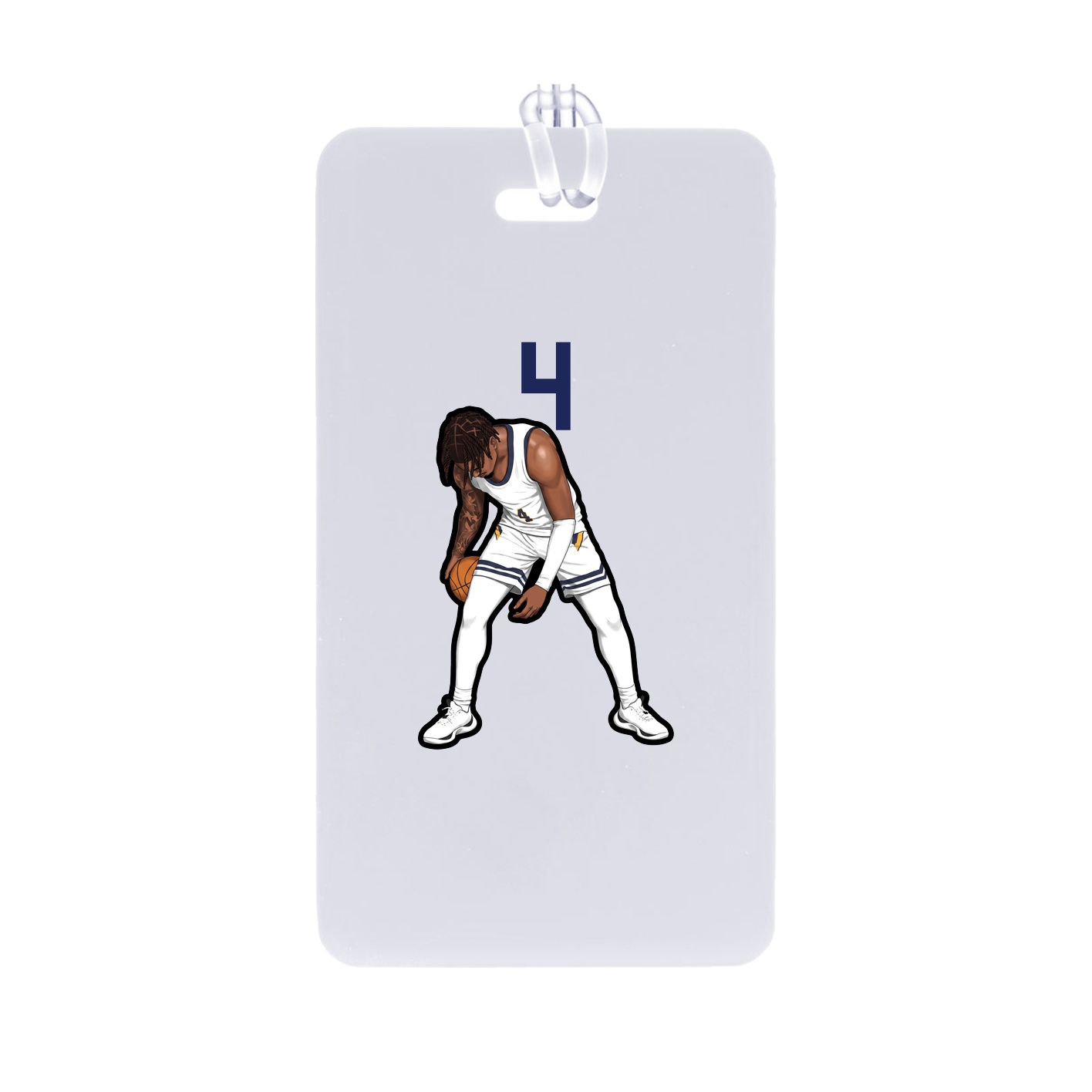 Bag Tag — Number Top in Classic
