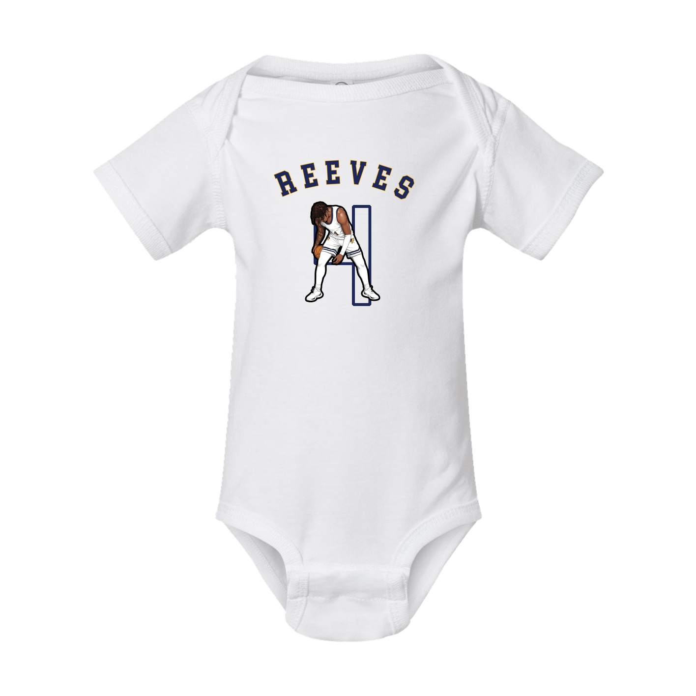 Baby Onesie — Shirsey Arch in White