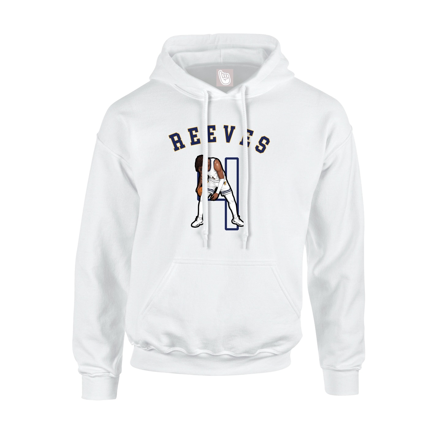 Hoodie — Shirsey Arch in White
