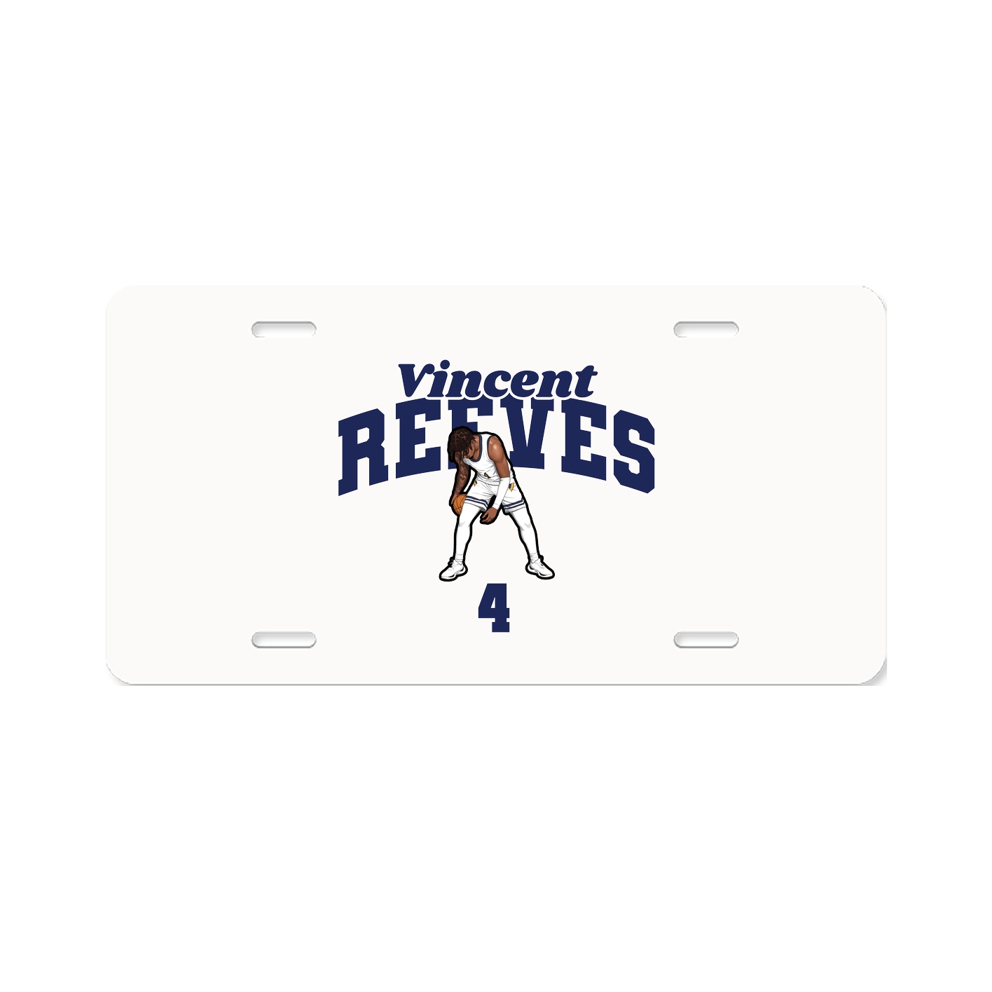 License Plate — Signature Arch in Classic