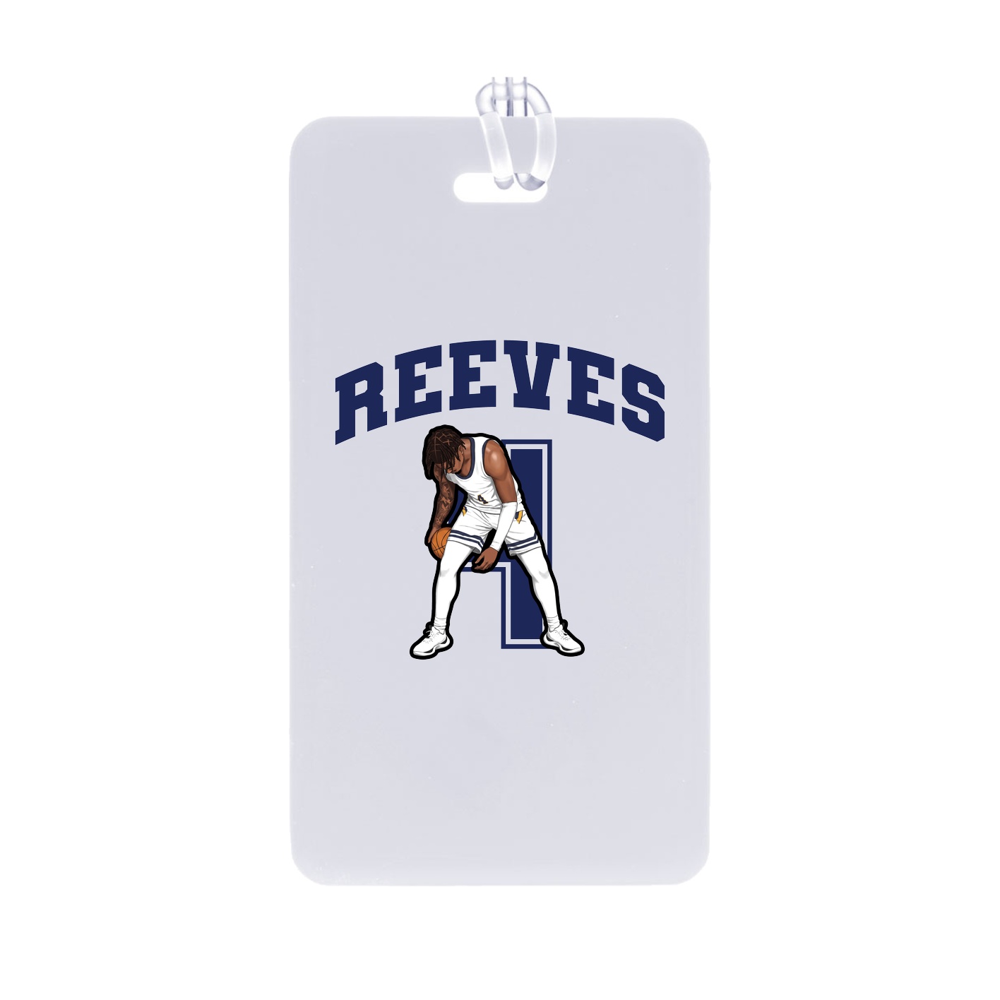 Bag Tag — Number in Classic