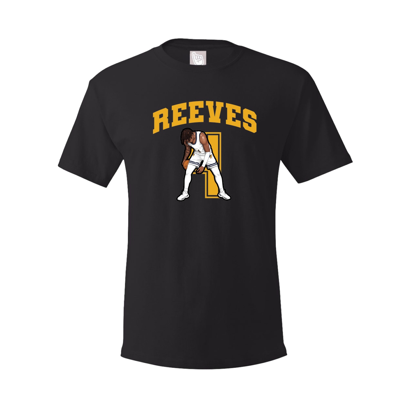 Youth Tee — Number in Black