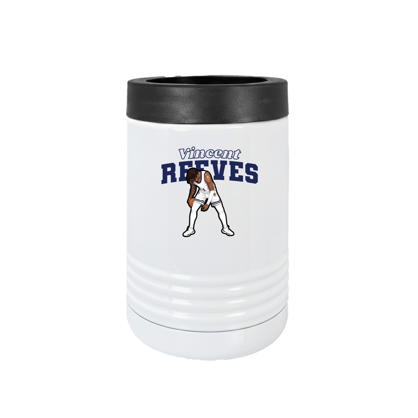 Beverage Holder — Name Arch in White