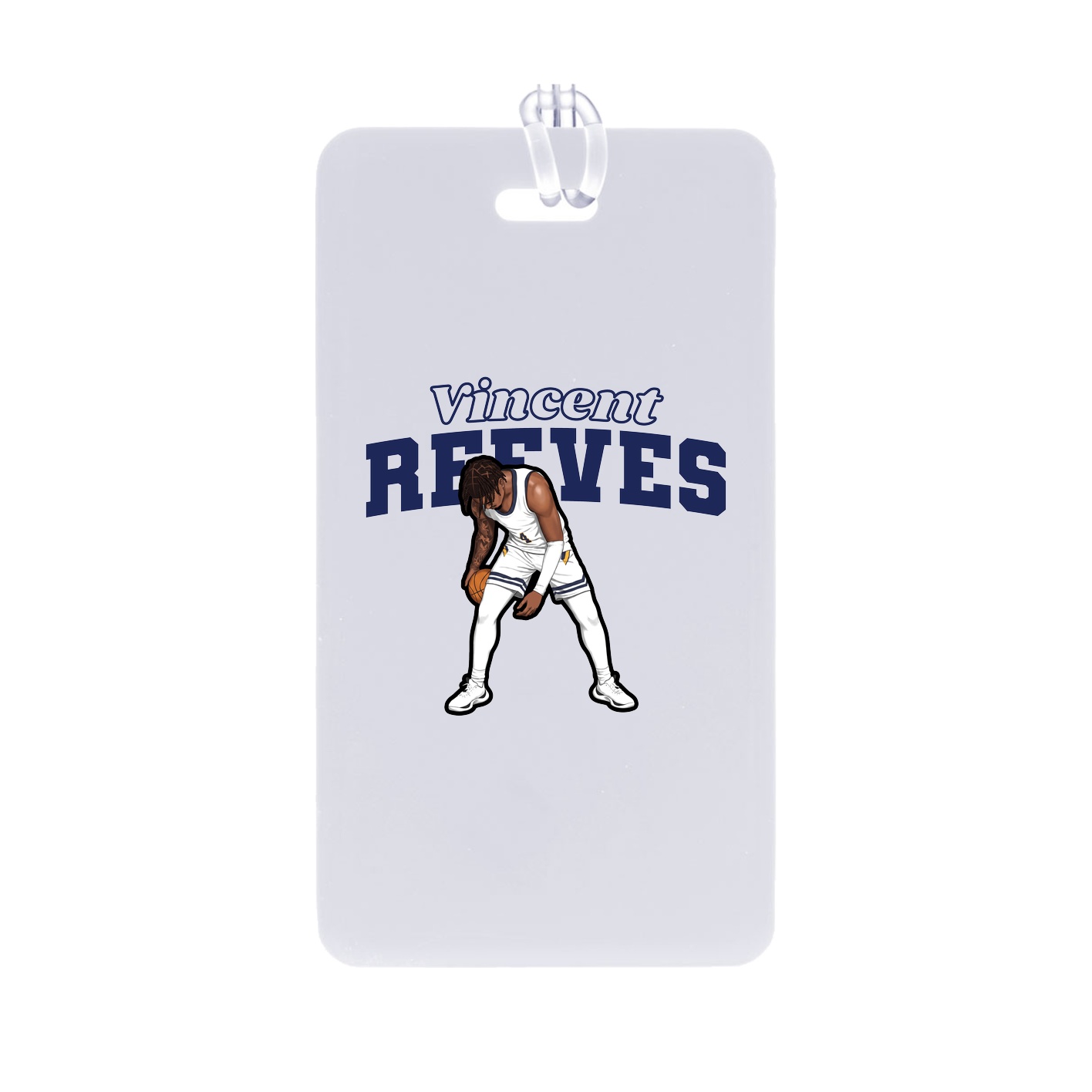 Bag Tag — Name Arch in Classic
