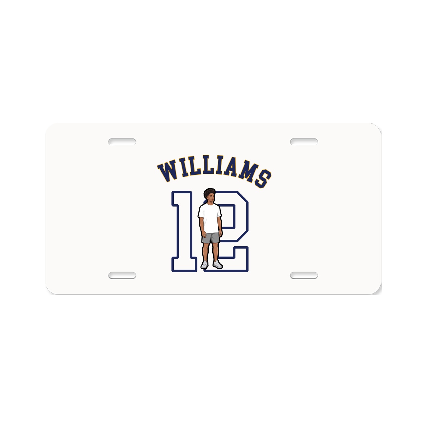 License Plate — Shirsey Arch in Classic