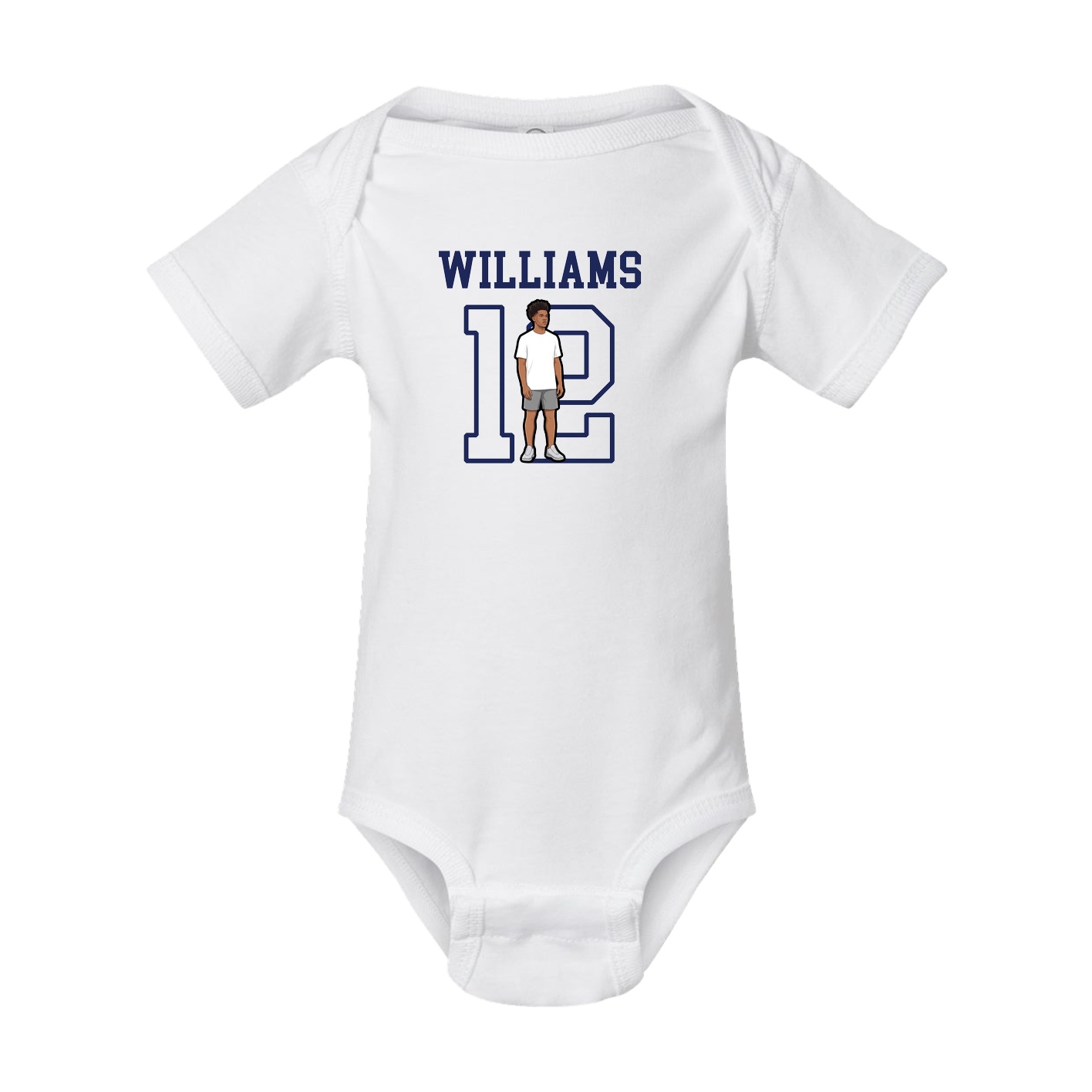 Baby Onesie — Shirsey in White