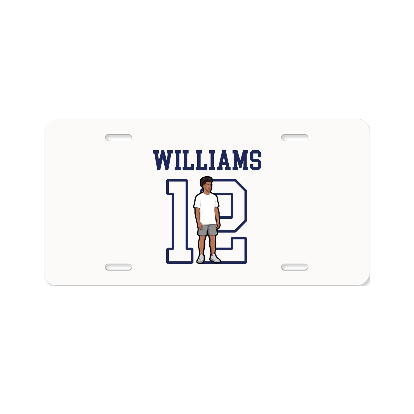 License Plate — Shirsey in Classic