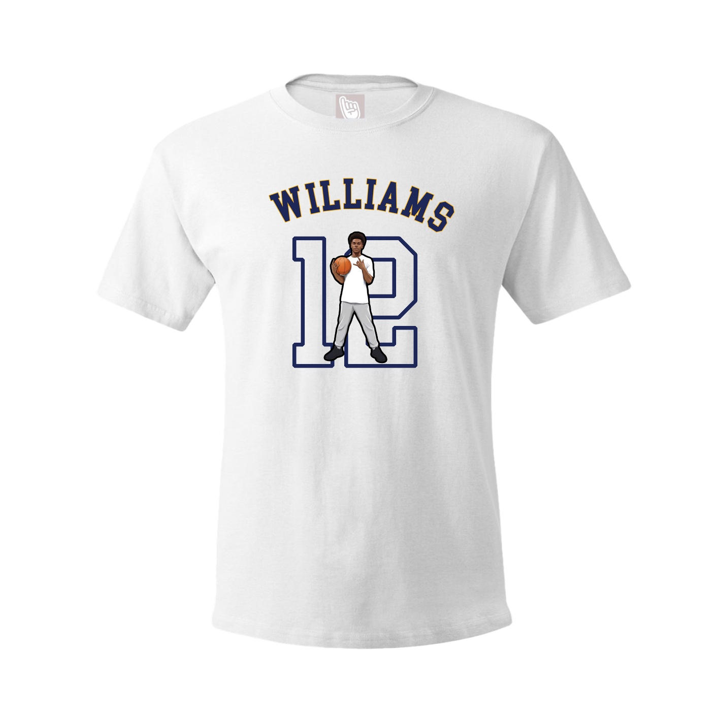Youth Tee — Shirsey Arch in White