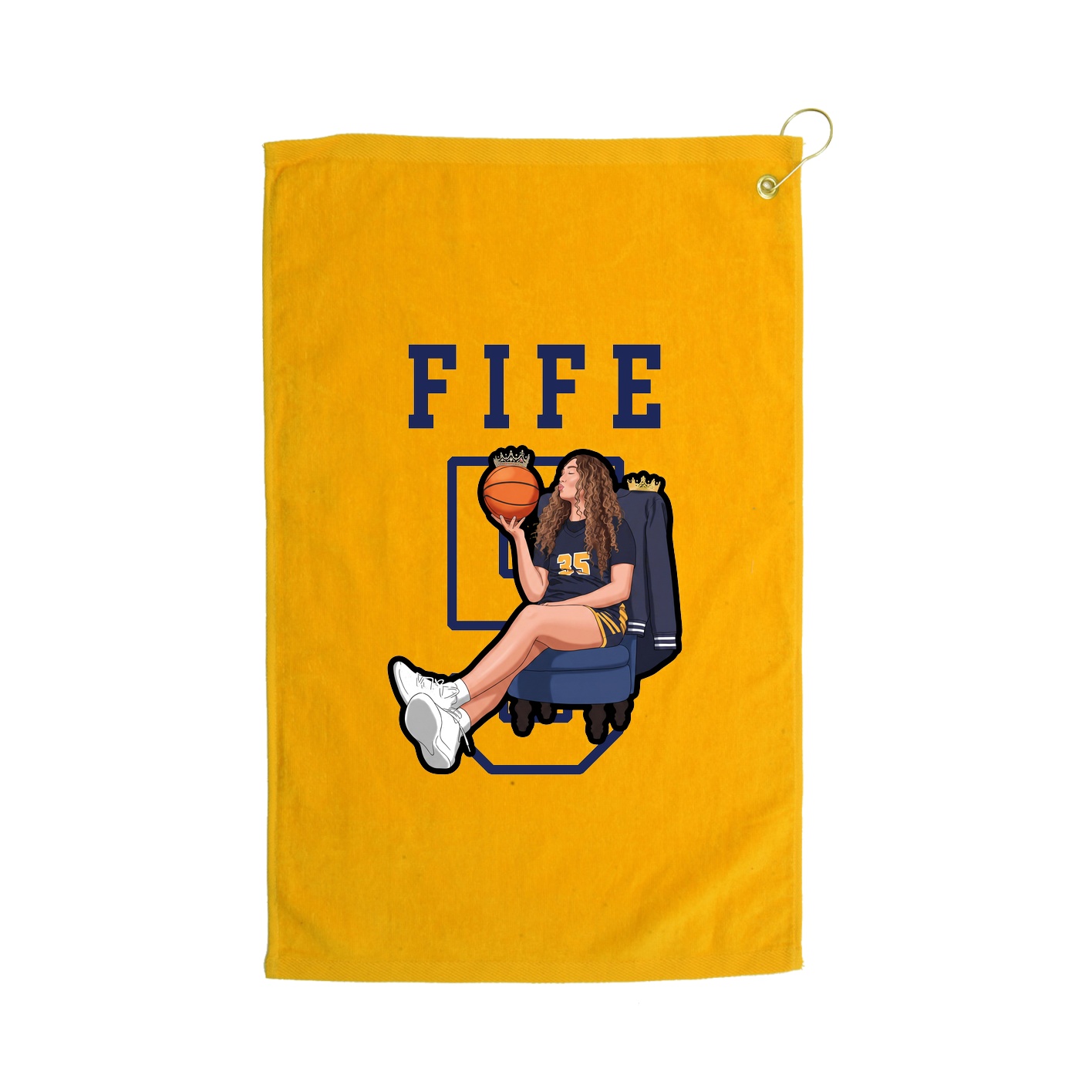 Golf Towel — Shirsey in Gold