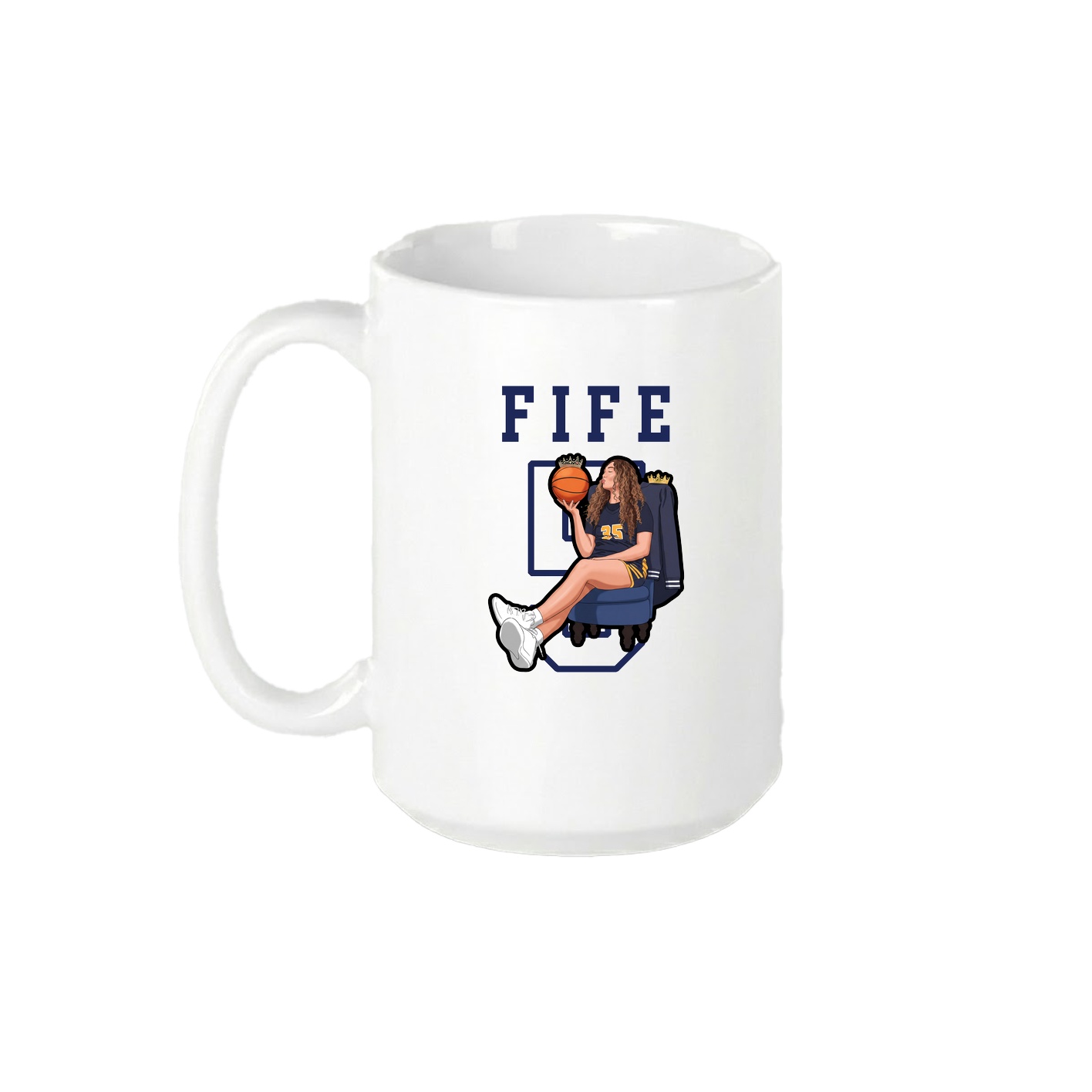 15oz Coffee Mug — Shirsey in White