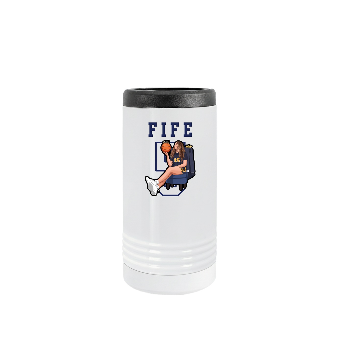 Slim Beverage Holder — Shirsey in White
