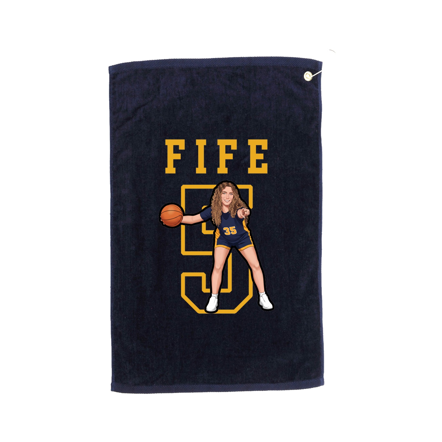 Golf Towel — Shirsey in Navy