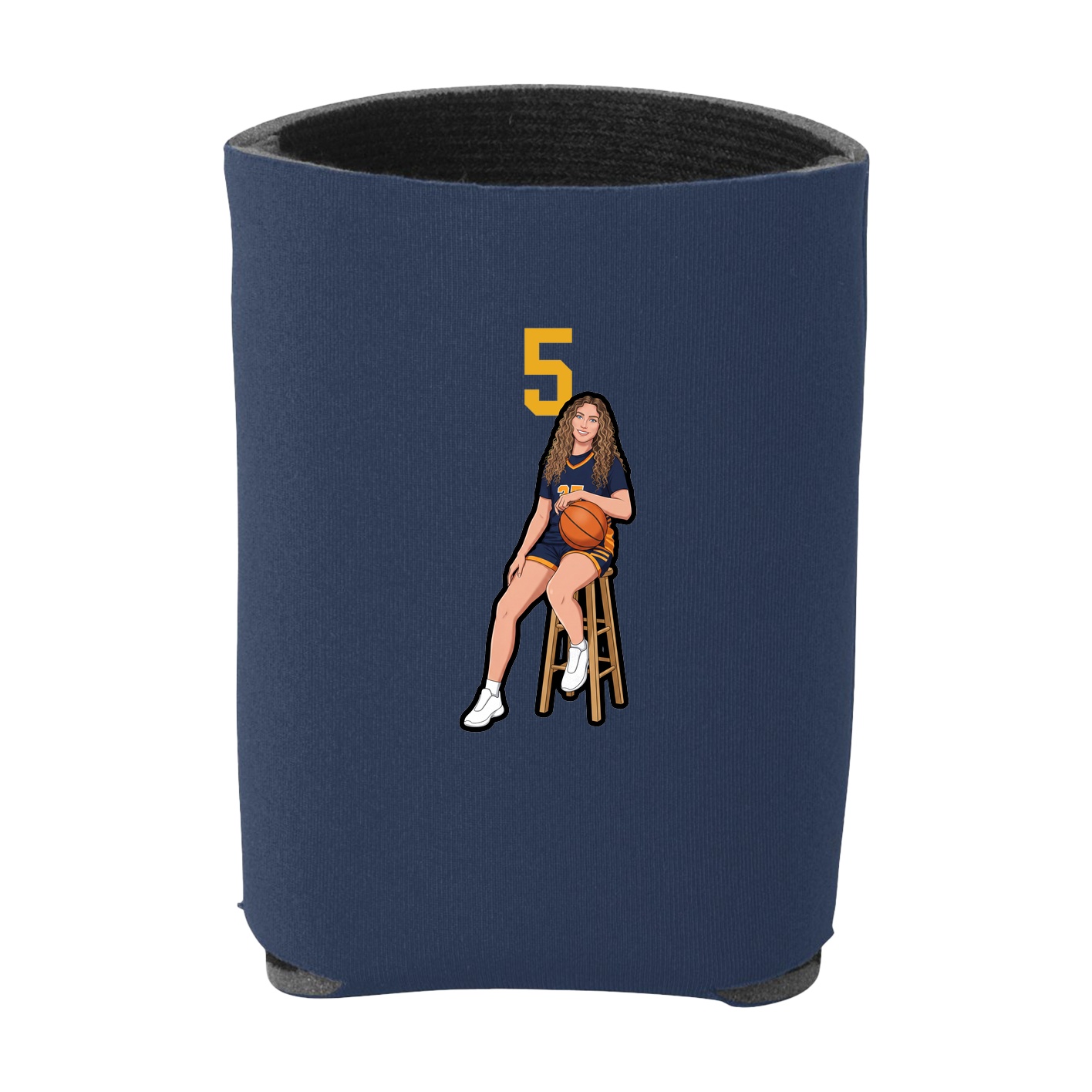 Can Holder — Number Top in Navy