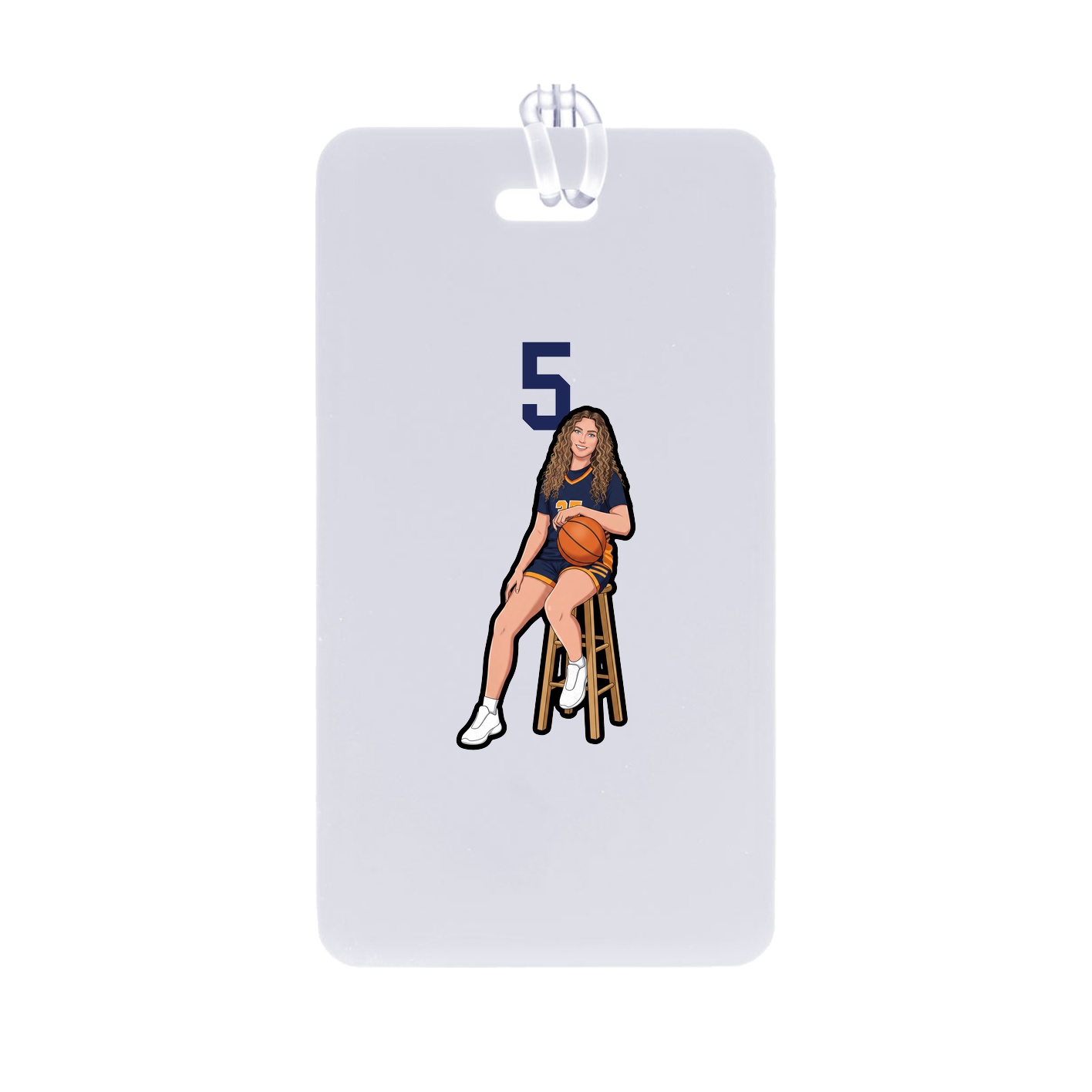 Bag Tag — Number Top in Classic