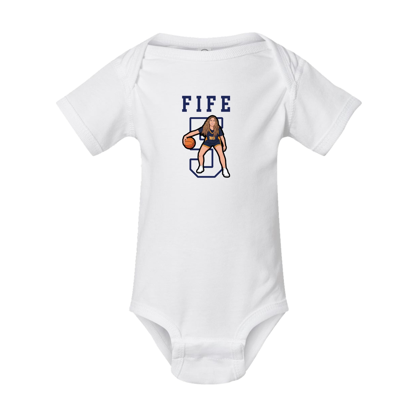 Baby Onesie — Shirsey in White