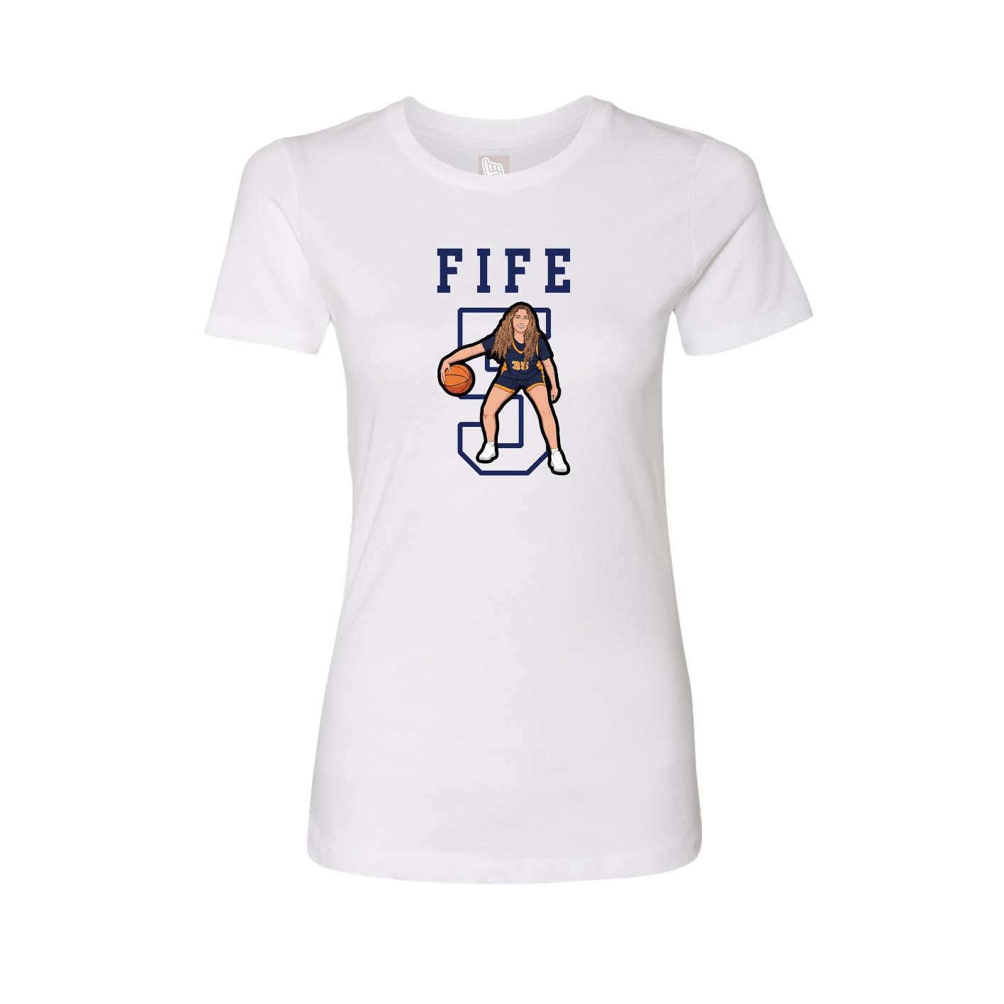 Fitted Women's Tee — Shirsey in White