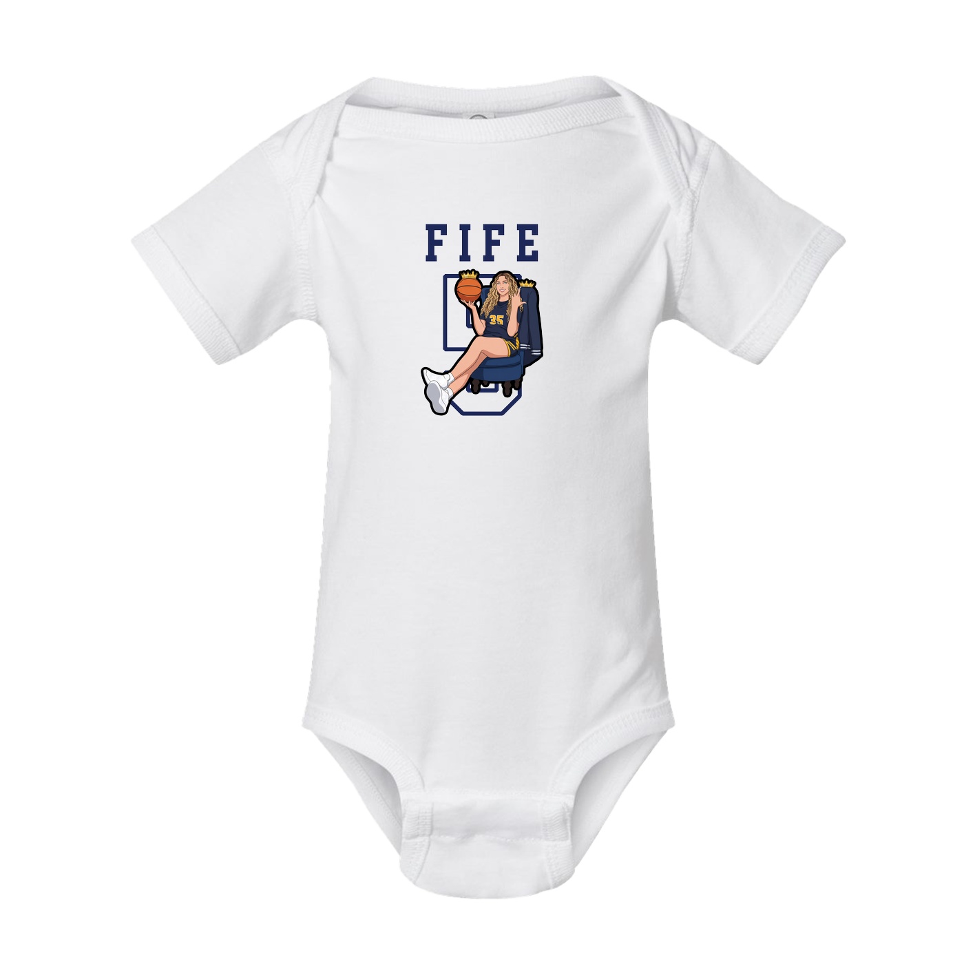 Baby Onesie — Shirsey in White