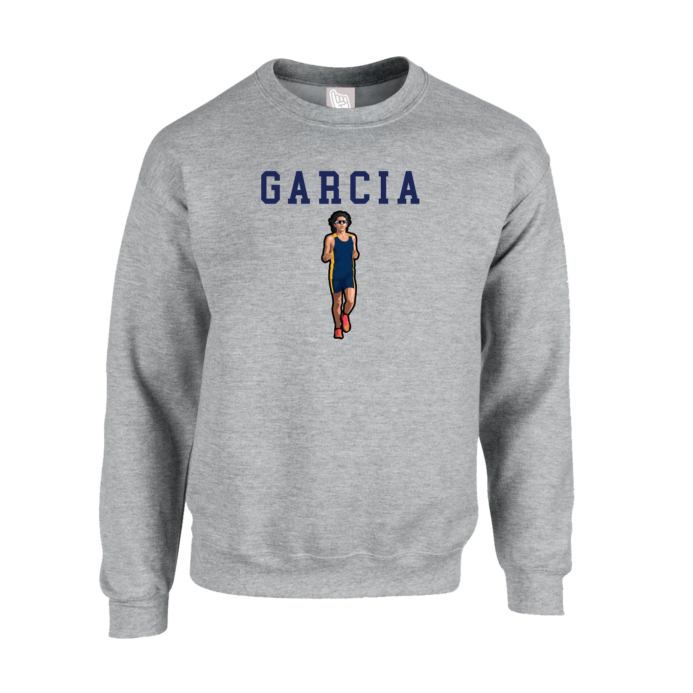 Fleece Crew — Shirsey in Grey
