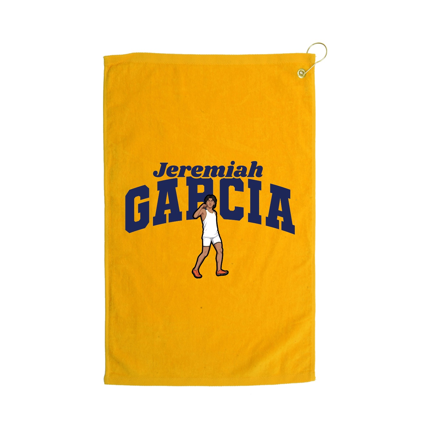 Golf Towel — Signature Arch in Gold