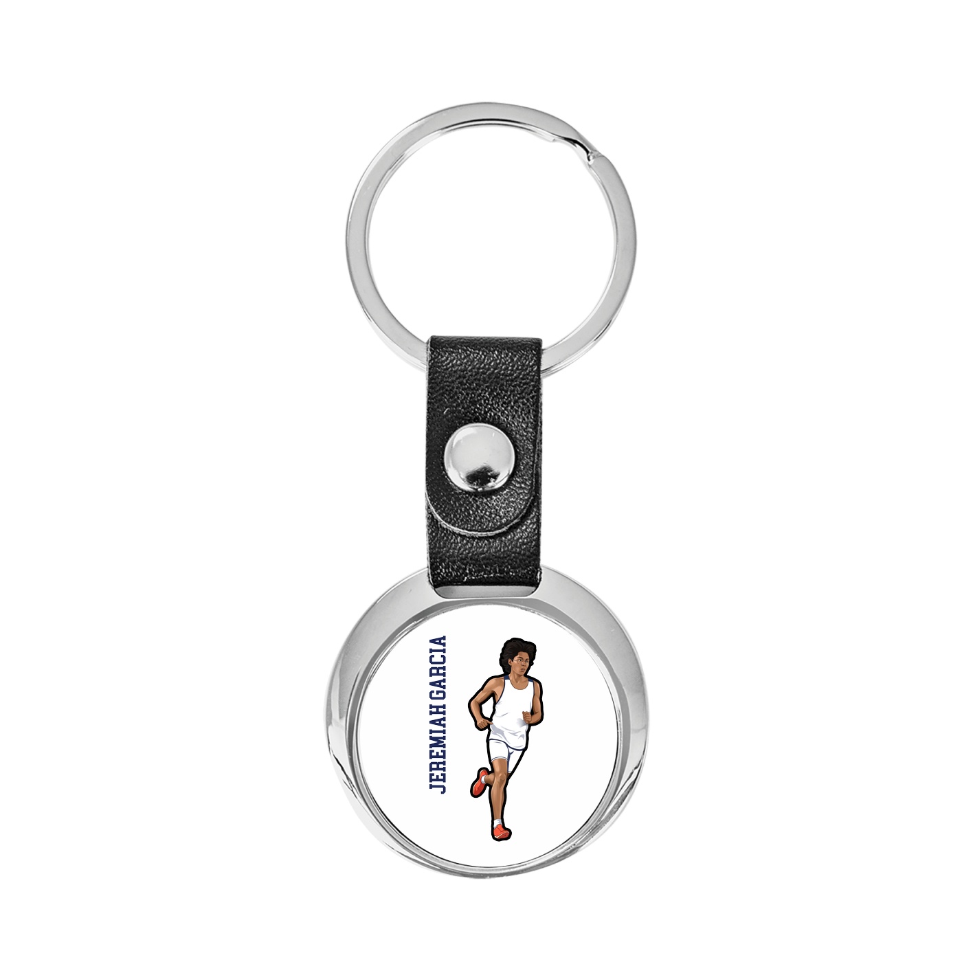 Key Chain — Name Vertical in Classic