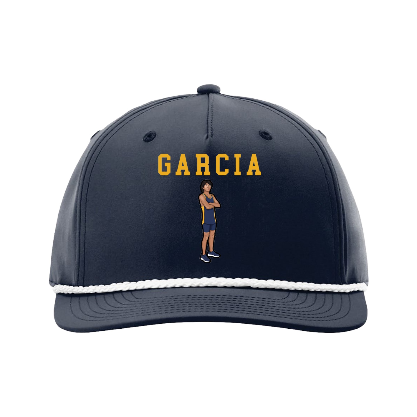 Five-Panel Classic Rope Cap — Shirsey in Navy