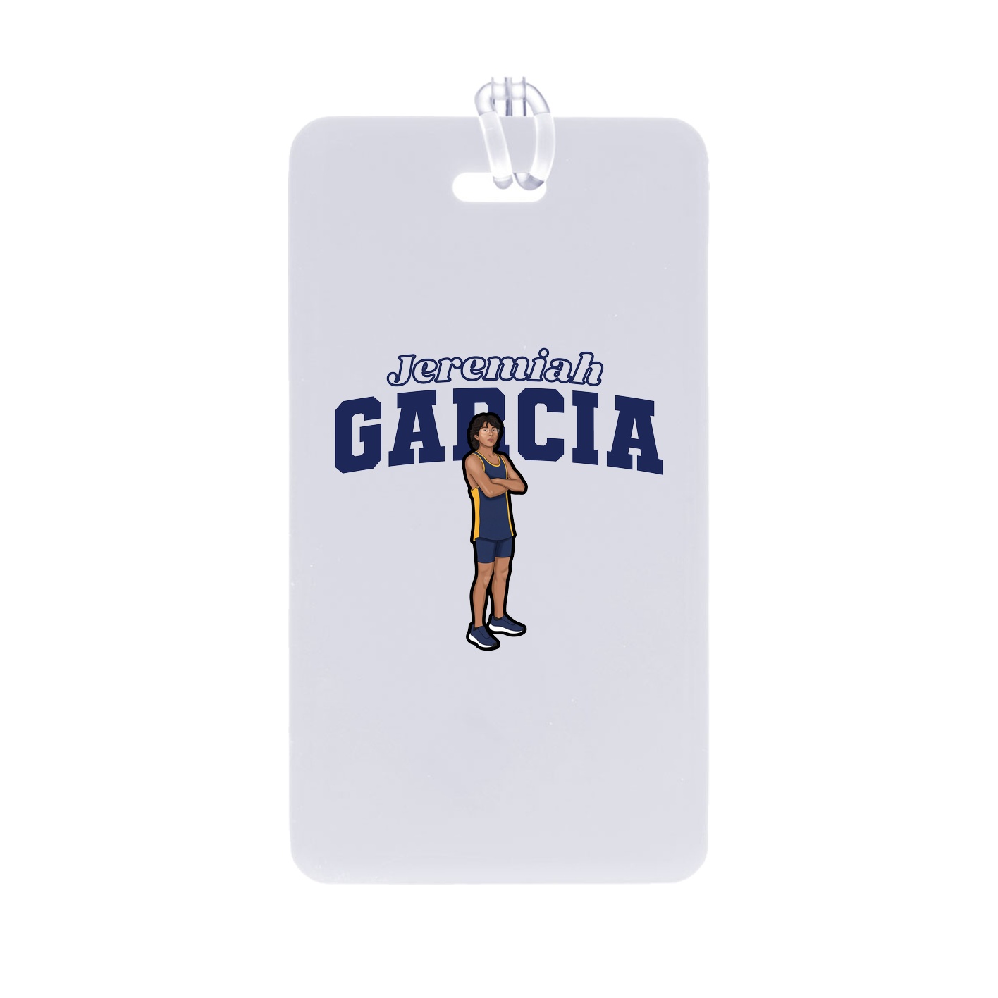 Bag Tag — Name Arch in Classic