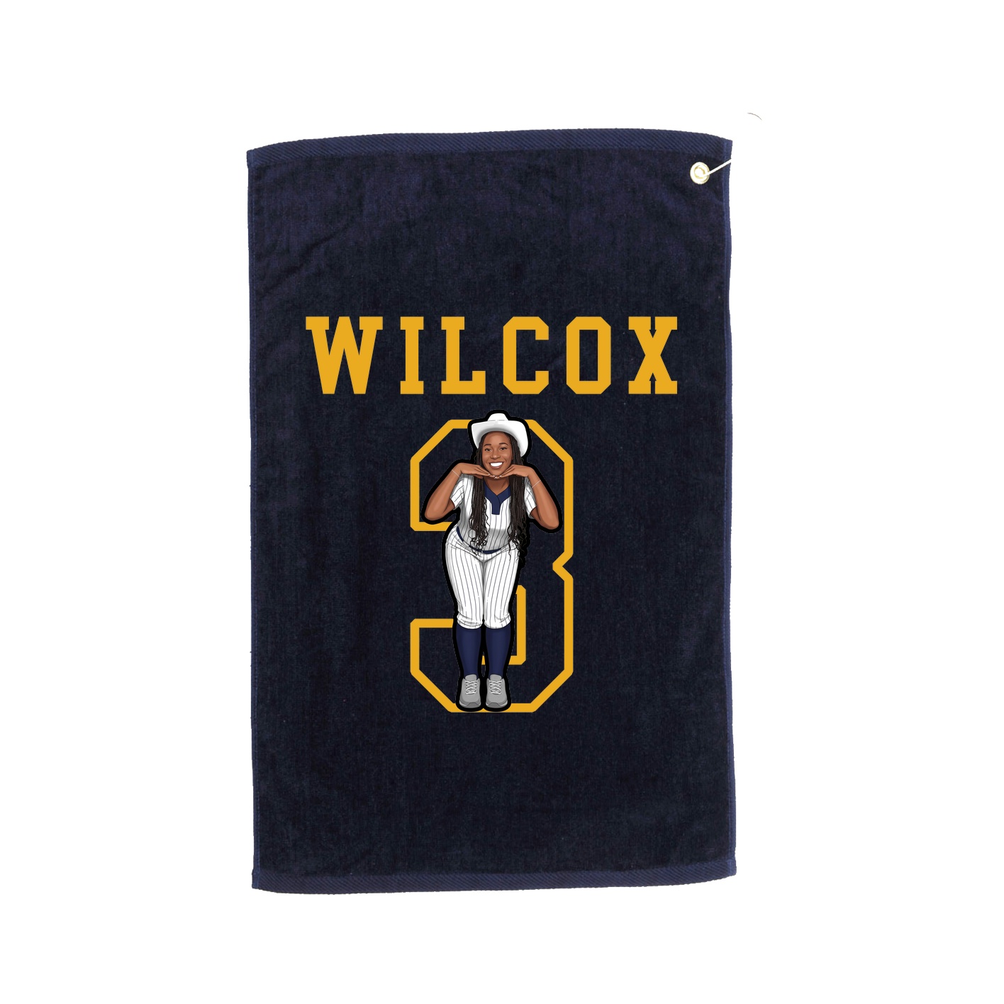 Golf Towel — Shirsey in Navy