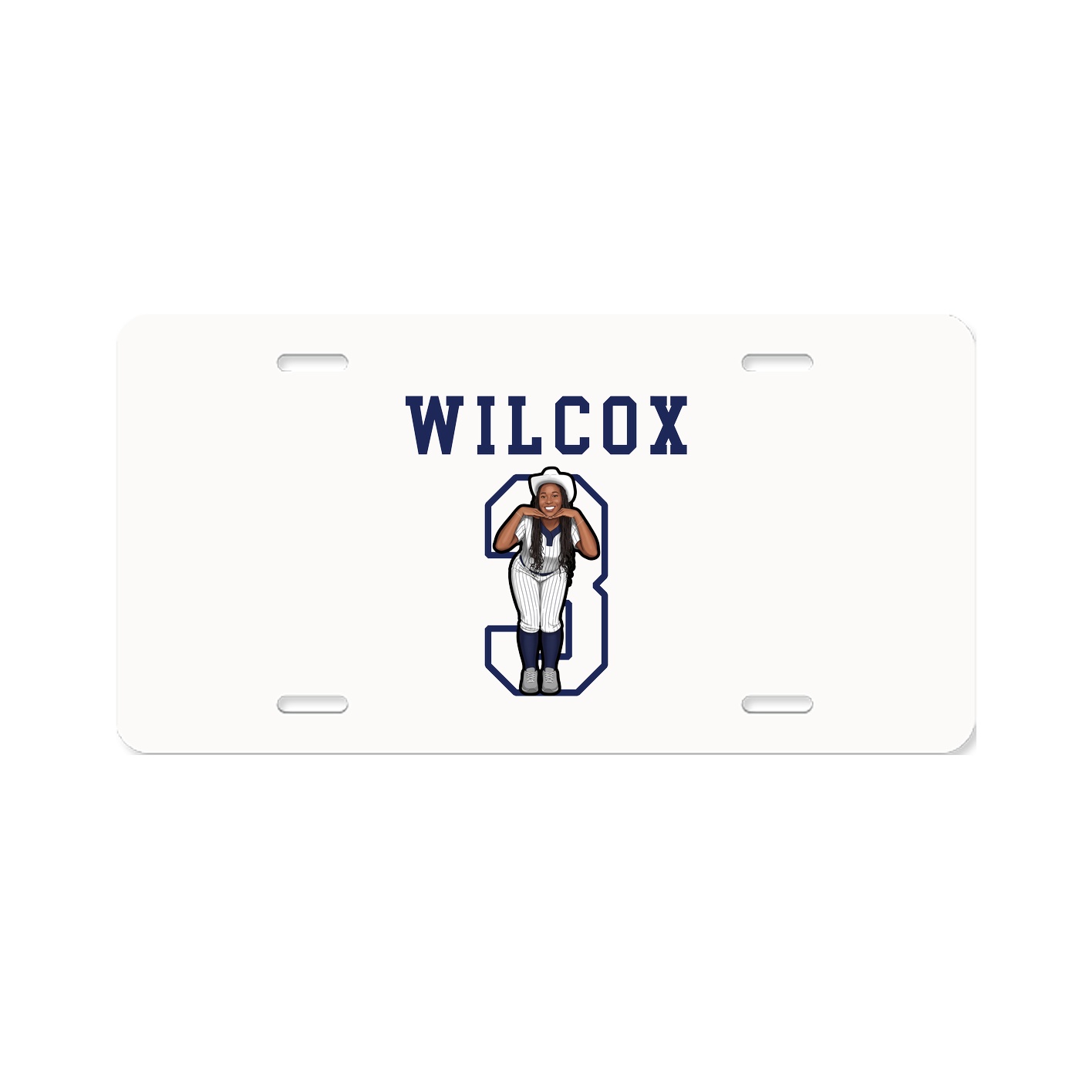 License Plate — Shirsey in Classic