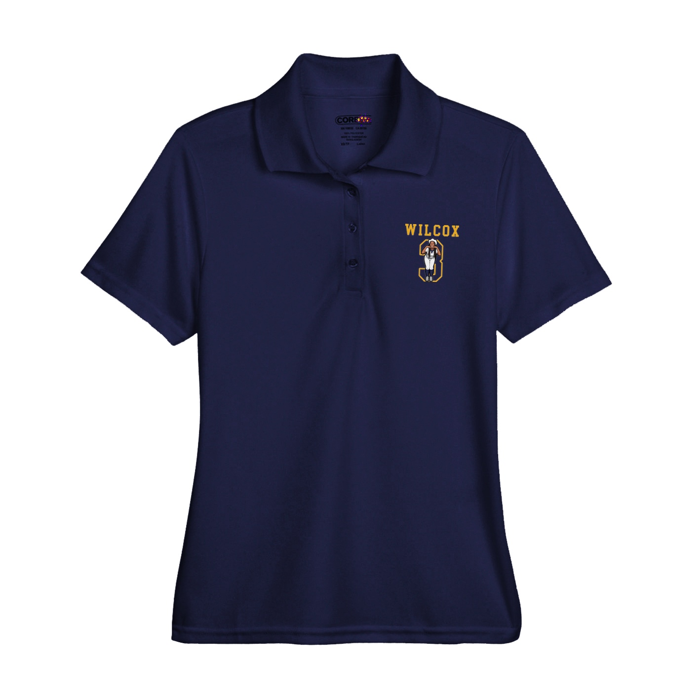 Womens Performance Polo — Shirsey in Navy