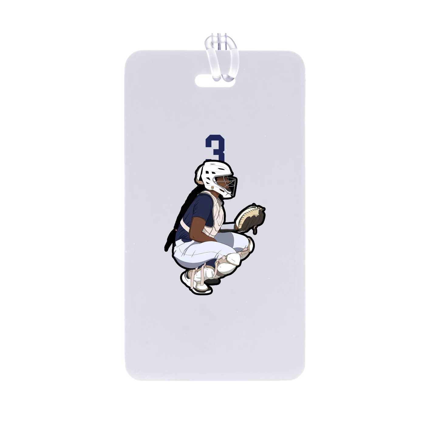 Bag Tag — Number Top in Classic