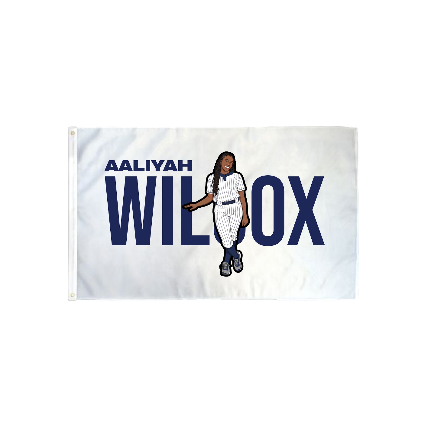 3x5 Flag — Player Name in Classic