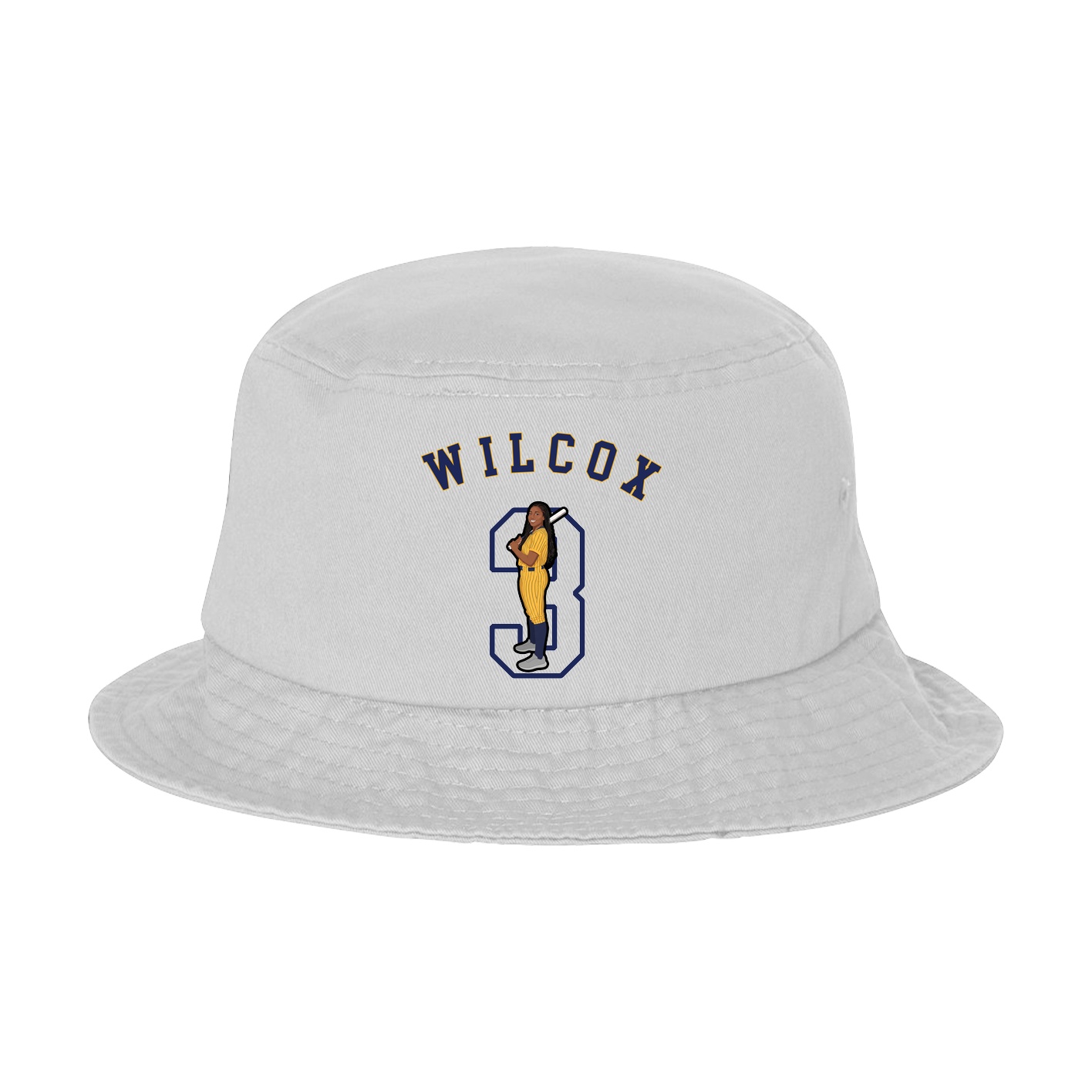 Bucket Cap — Shirsey Arch in White