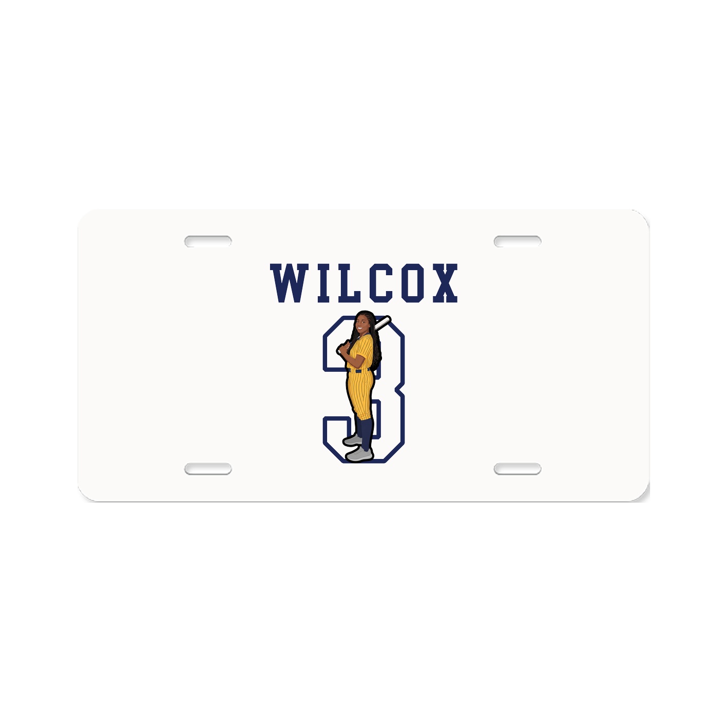 License Plate — Shirsey in Classic