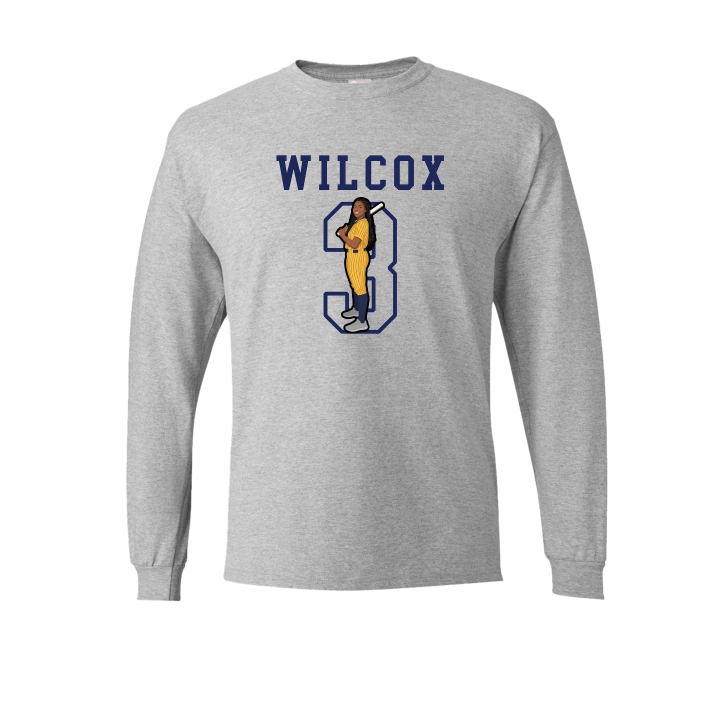 Long Sleeve Tee — Shirsey in Grey
