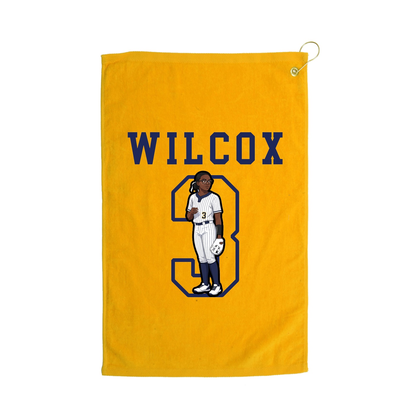 Golf Towel — Shirsey in Gold