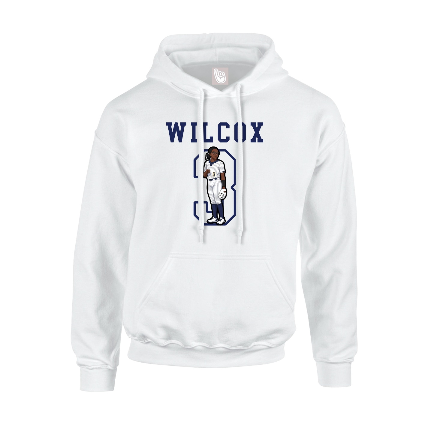 Youth Hoodie — Shirsey in White