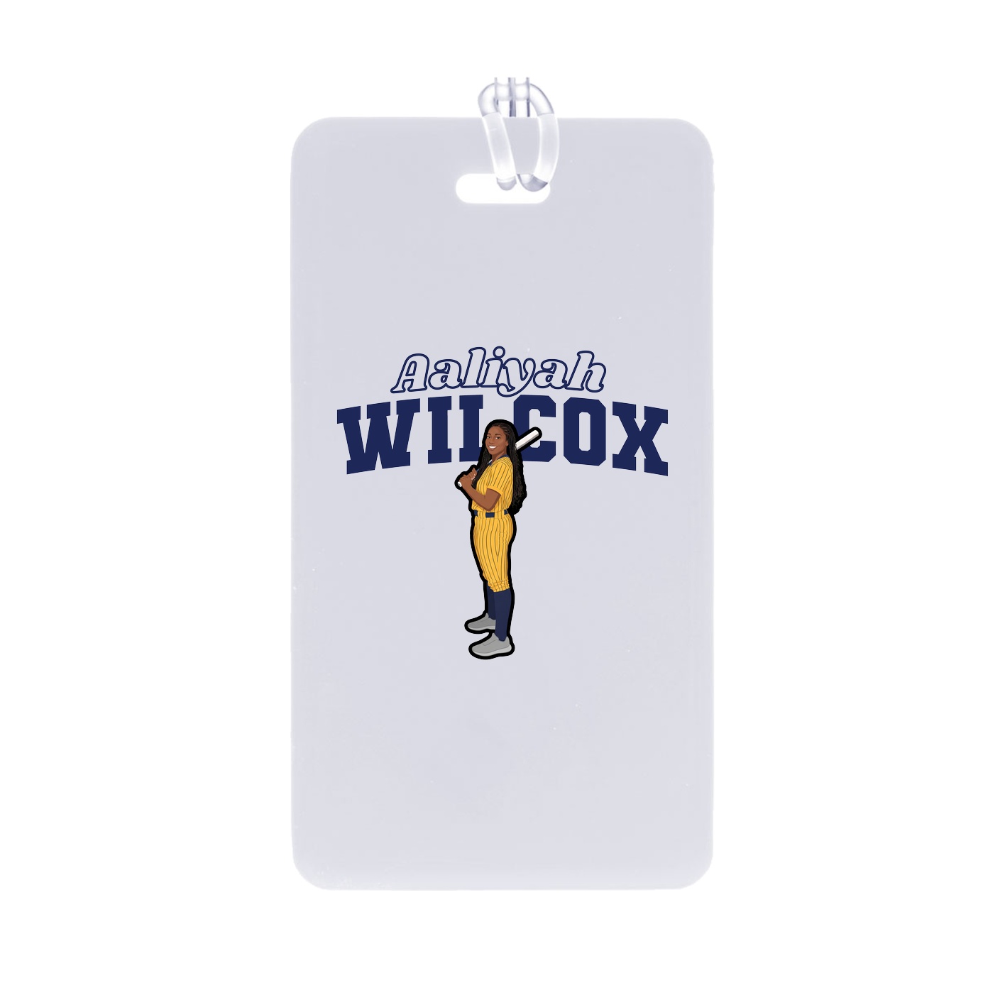 Bag Tag — Name Arch in Classic
