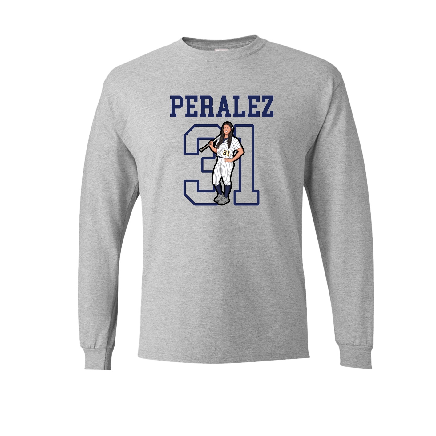 Long Sleeve Tee — Shirsey in Grey