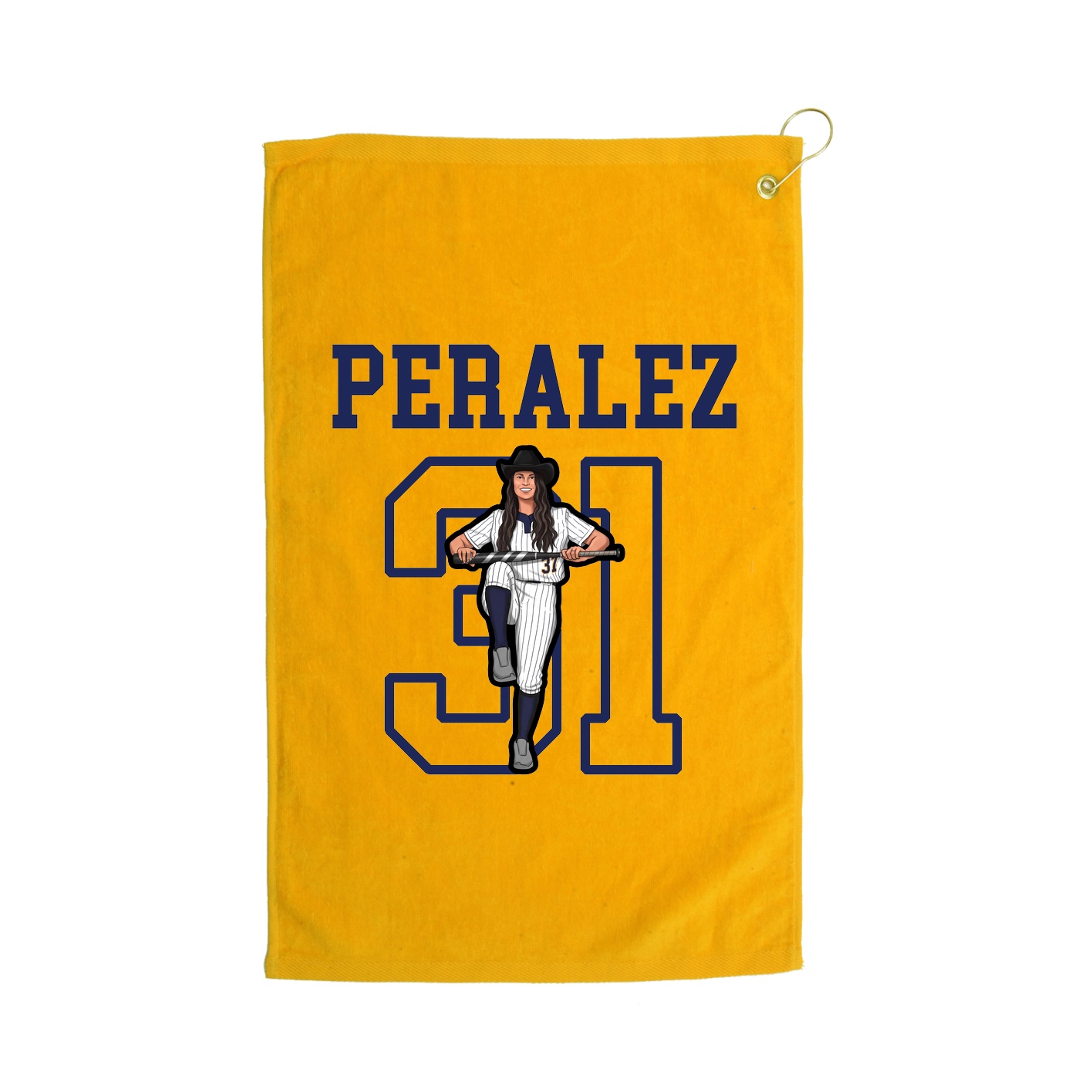 Golf Towel — Shirsey in Gold