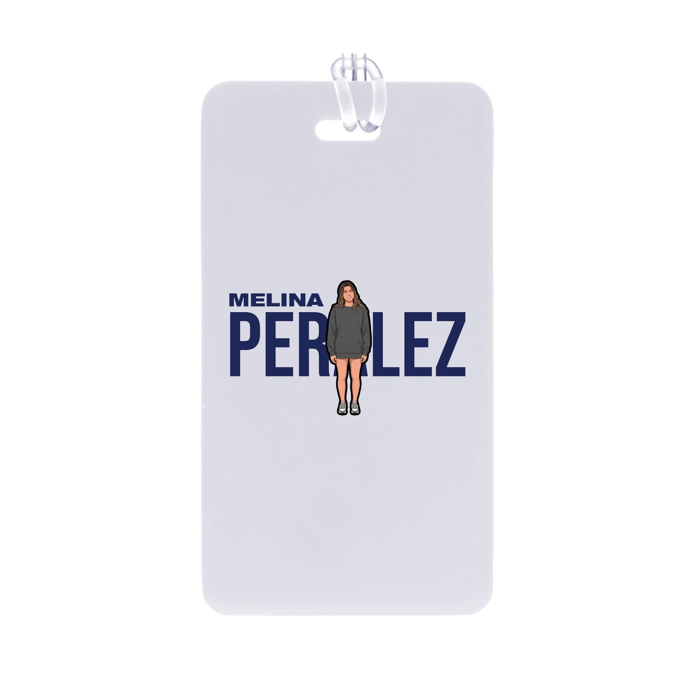 Bag Tag — Player Name in Classic