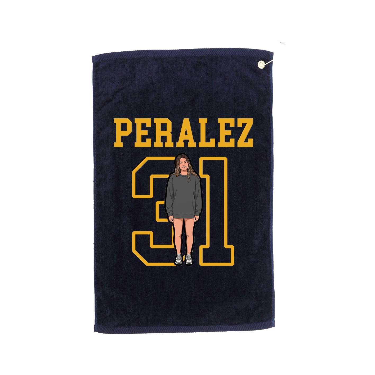 Golf Towel — Shirsey in Navy
