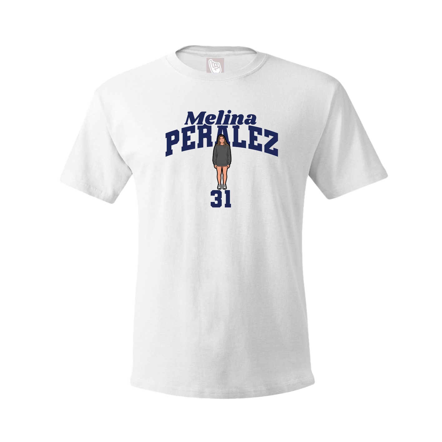 Youth Tee — Signature Arch in White