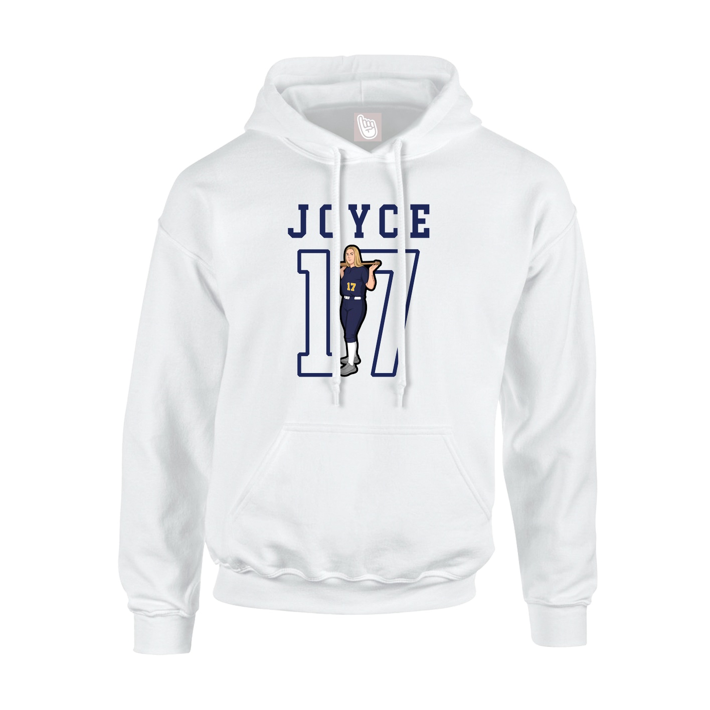 Youth Hoodie — Shirsey in White