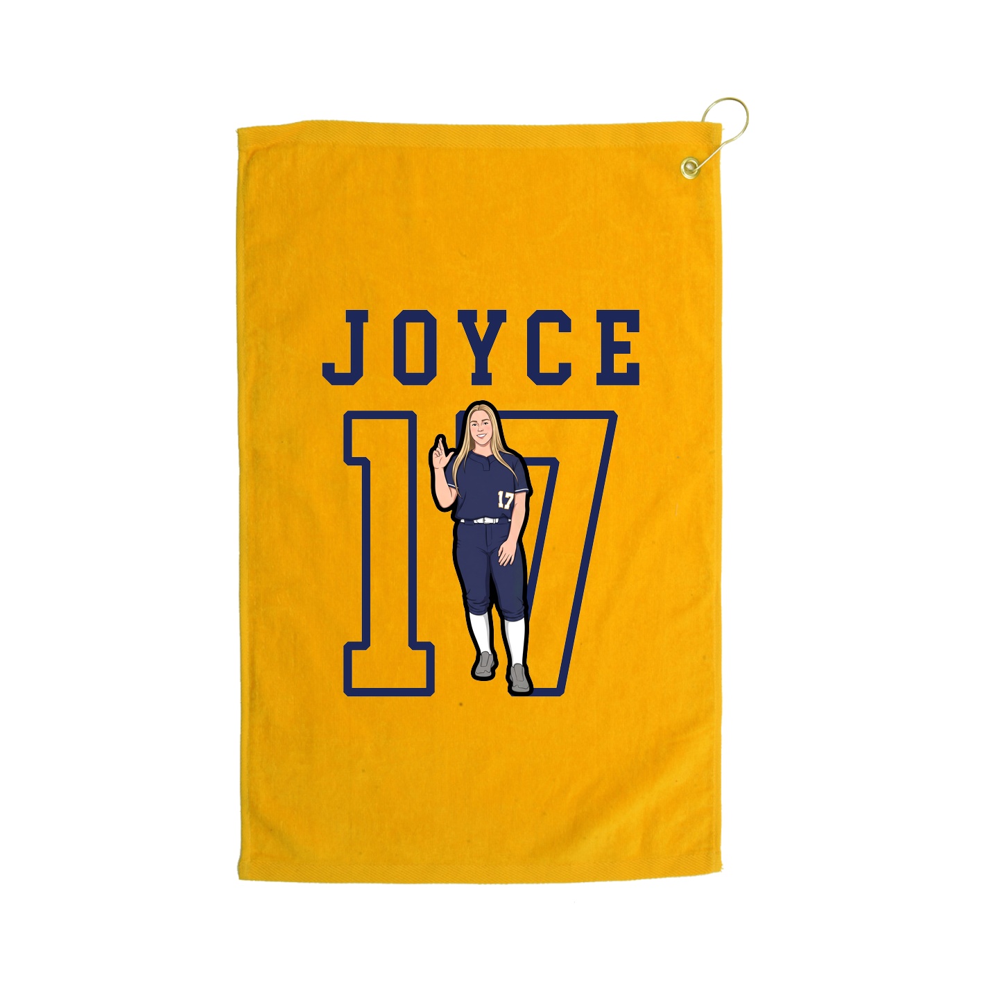 Golf Towel — Shirsey in Gold