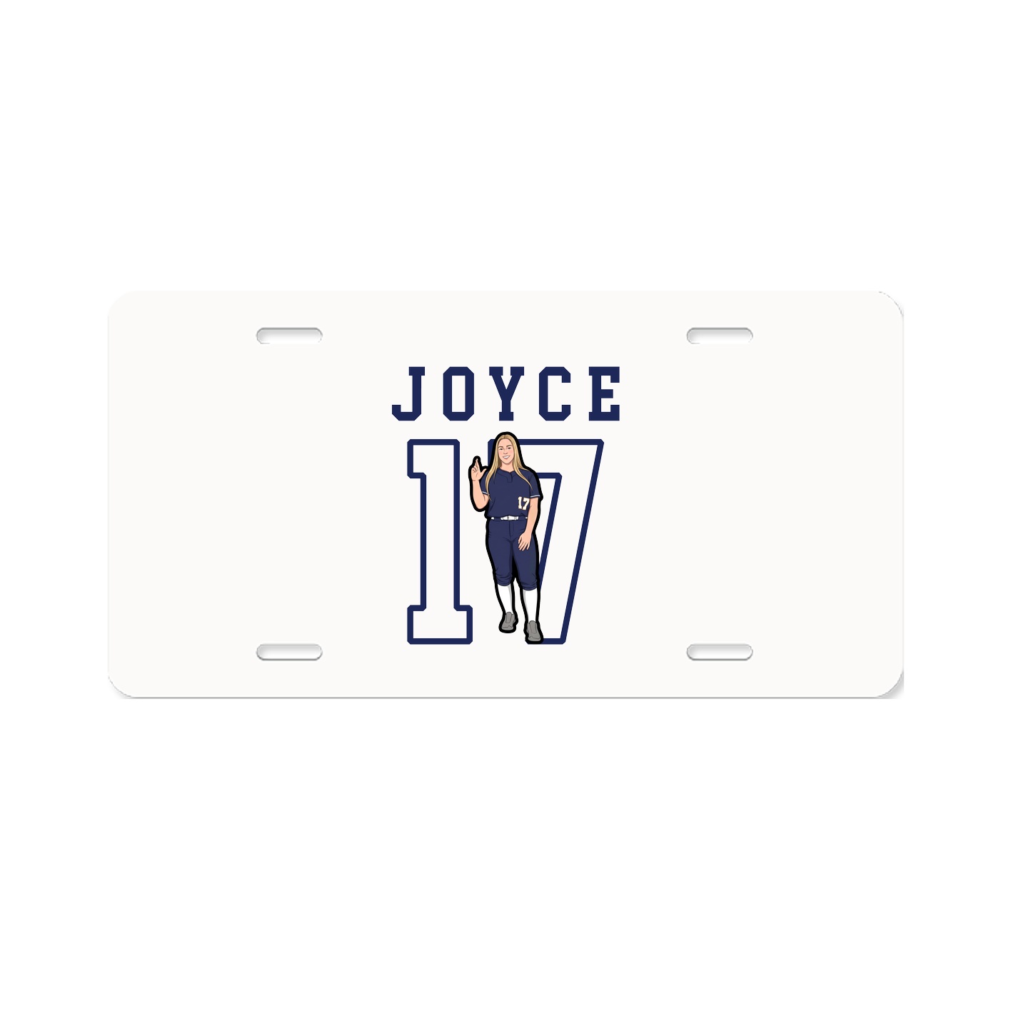 License Plate — Shirsey in Classic