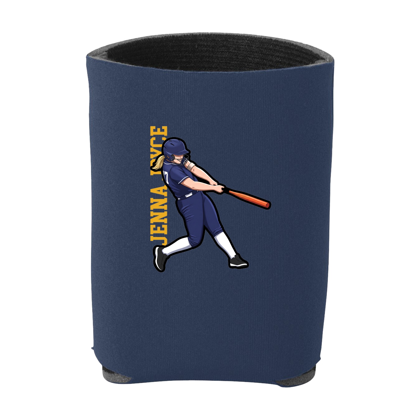 Can Holder — Name Vertical in Navy