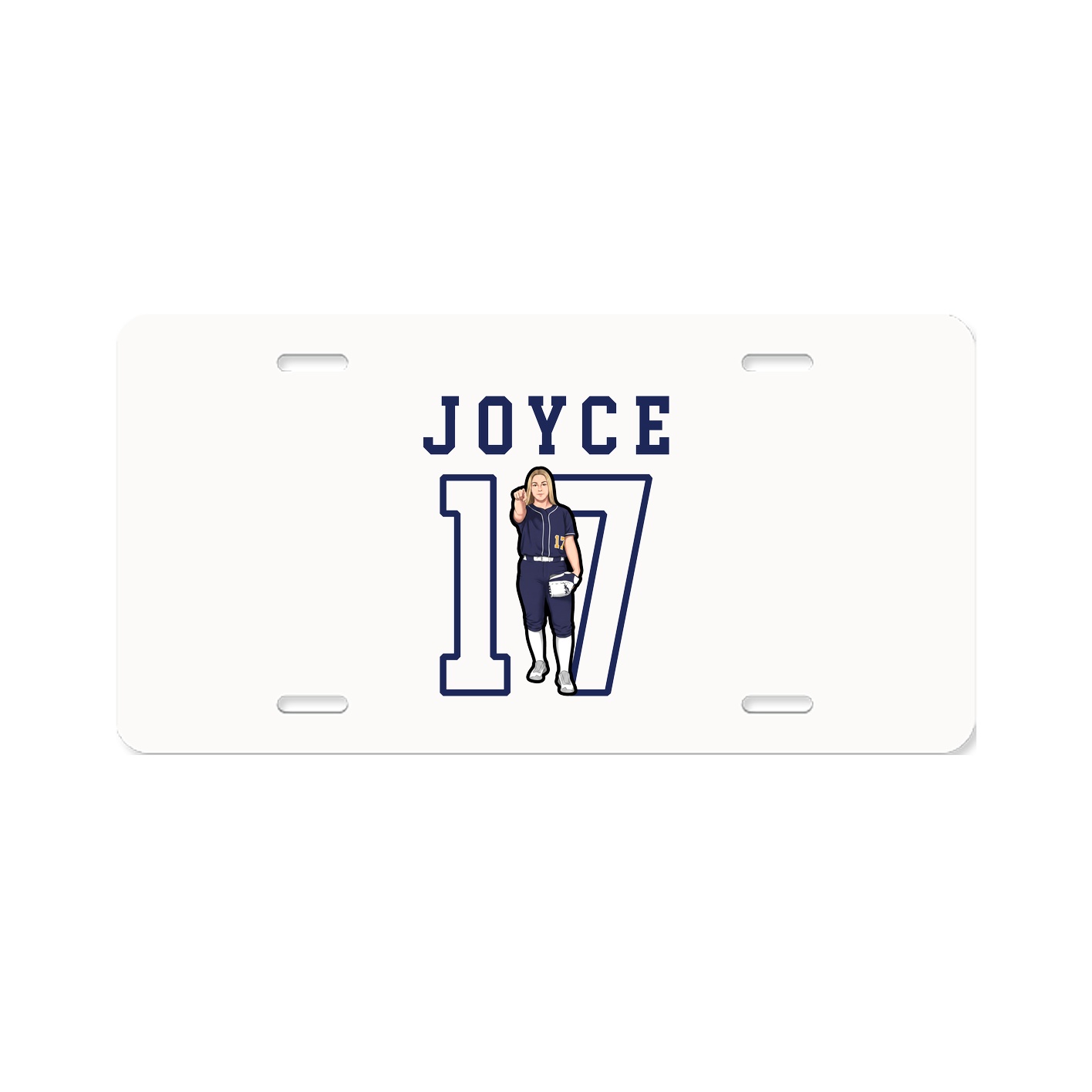 License Plate — Shirsey in Classic